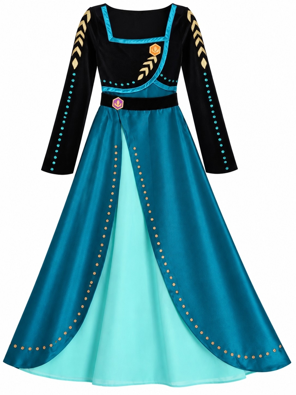 Disney Anna Coronation Costume for Girls – Frozen 2 Size 7/8